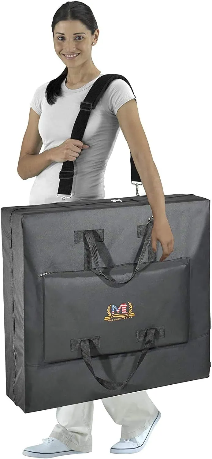 Master Massage Massage Table Carrying Case Universal Bag for Portable Massage Table in Black (28 inch without wheels)