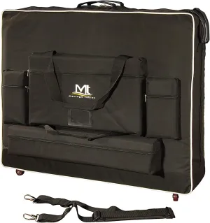 Master Massage Massage Table Carrying Case Universal Bag for Portable Massage Table in Black (30inch with wheels)