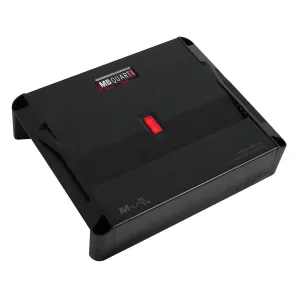 MB Quart 440 Watt 4 Channel Car Audio Amplifier, Digital Class D, MA1-440.4, Black