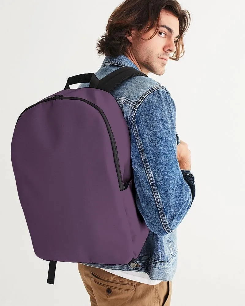 Medium Dark Purple Waterproof Backpack | Medium Dark Pastel Purple | C30M60Y0K60