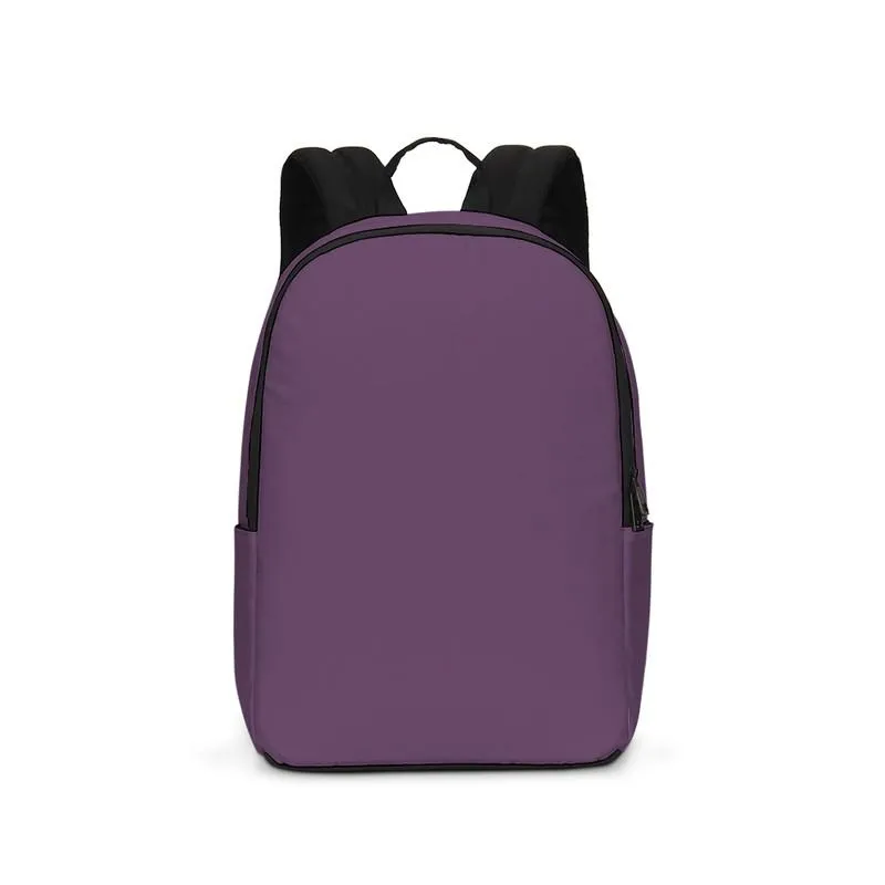 Medium Dark Purple Waterproof Backpack | Medium Dark Pastel Purple | C30M60Y0K60