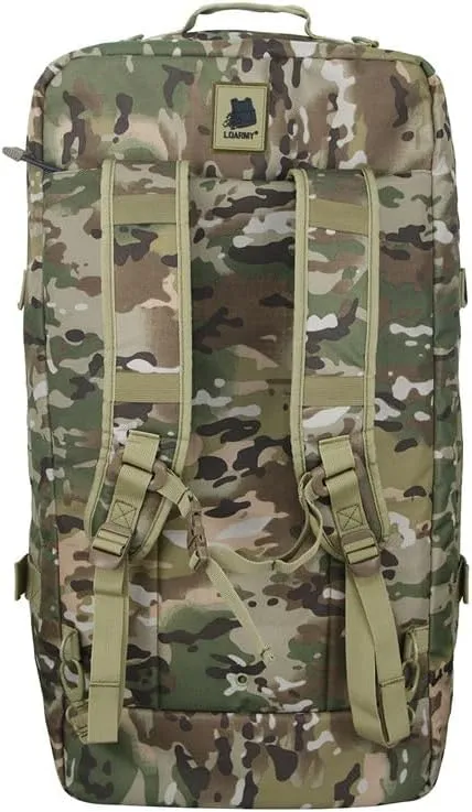 Men Army Sport Gym Bag Tactical Waterproof Backpack Camping Backpacks Sports Travel Bags, Brown Camo, S 40Litres, Backpacks