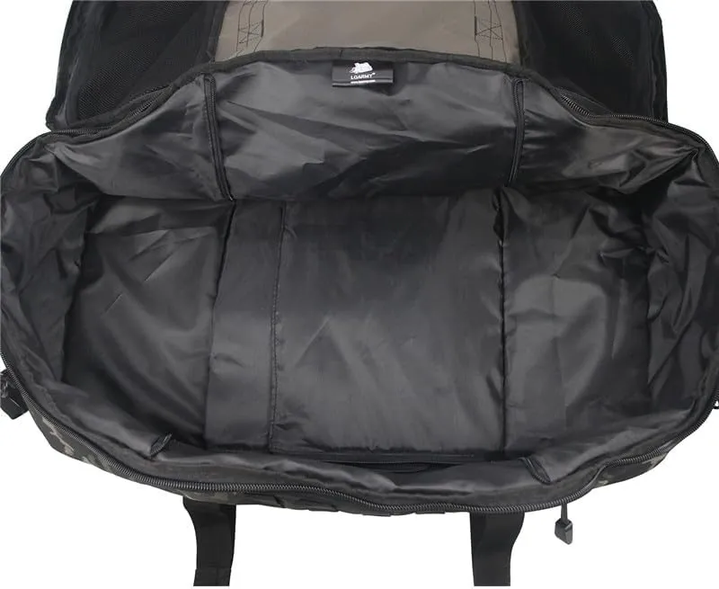 Men Army Sport Gym Bag Tactical Waterproof Backpack Camping Backpacks Sports Travel Bags, Brown Camo, S 40Litres, Backpacks