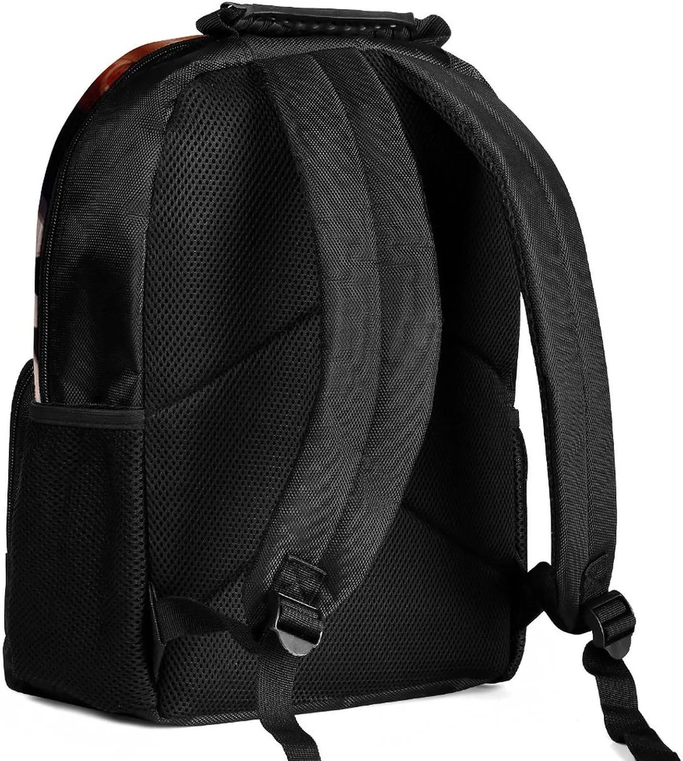 Men Women Lightweight African American Women Black Women Ethnic Art Daypack Bookbag Big Capacity Carry On Bag With Side Pockets for Camping Travel Bicycle
