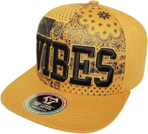 Men's Adjustable Cotton Snapback Cap 6 (N21VIB05 Timber)