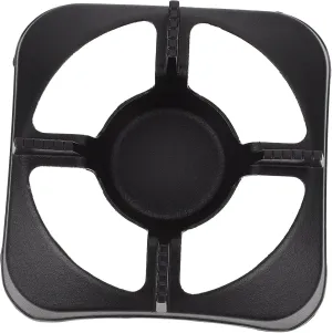 Mikikit 1Pc Alloy Hot Pot Rice Seat Versatile Cooking Accessory for Gas and Stoves Easy to Clean for Dry Pot and Hot Dishes Black