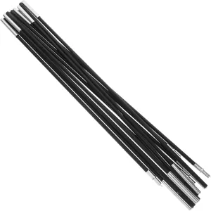 Milisten 2Pcs Fiberglass Tent Pole Kit Replacement Kit for Single Tent Sections Each for Camping Hiking and Trekking Durable Support Bar for Tent Repair
