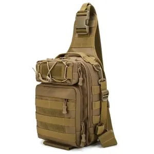 Military-Inspired Climbing Chest Bag