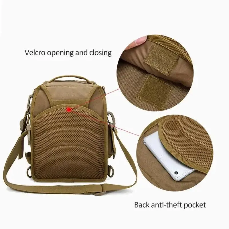 Military-Inspired Climbing Chest Bag