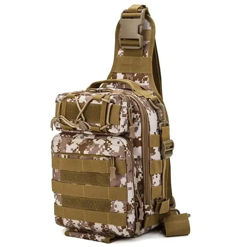 Military-Inspired Climbing Chest Bag