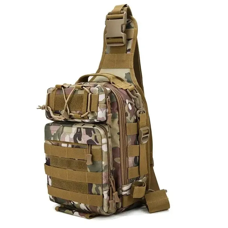 Military-Inspired Climbing Chest Bag