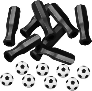 Mipcase Handle Soccer Balls Air Hockey Table Football Table Shot Gam Mini Footballs Foosball Table Balls Table
