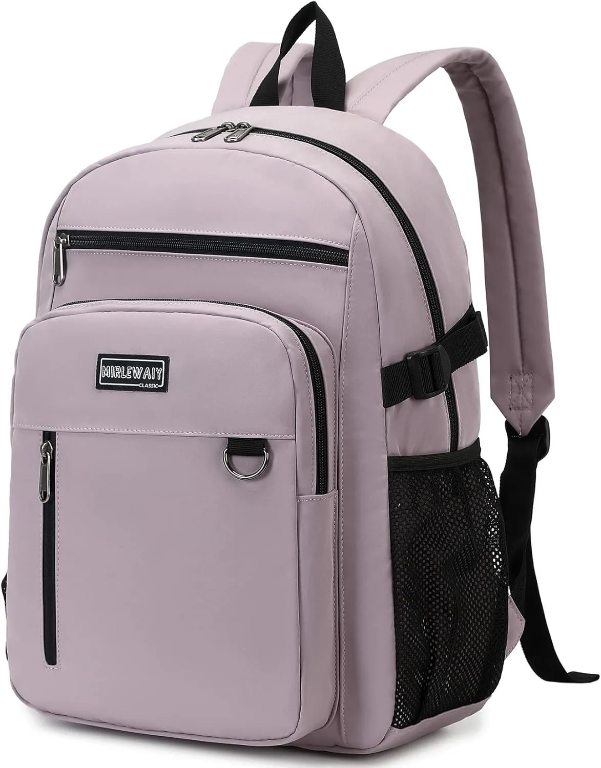 MIRLEWAIY Classical School Backpack Lightweight Bookbag Casual Daypack Travel Work Bag For Teenagers College Girls boys
