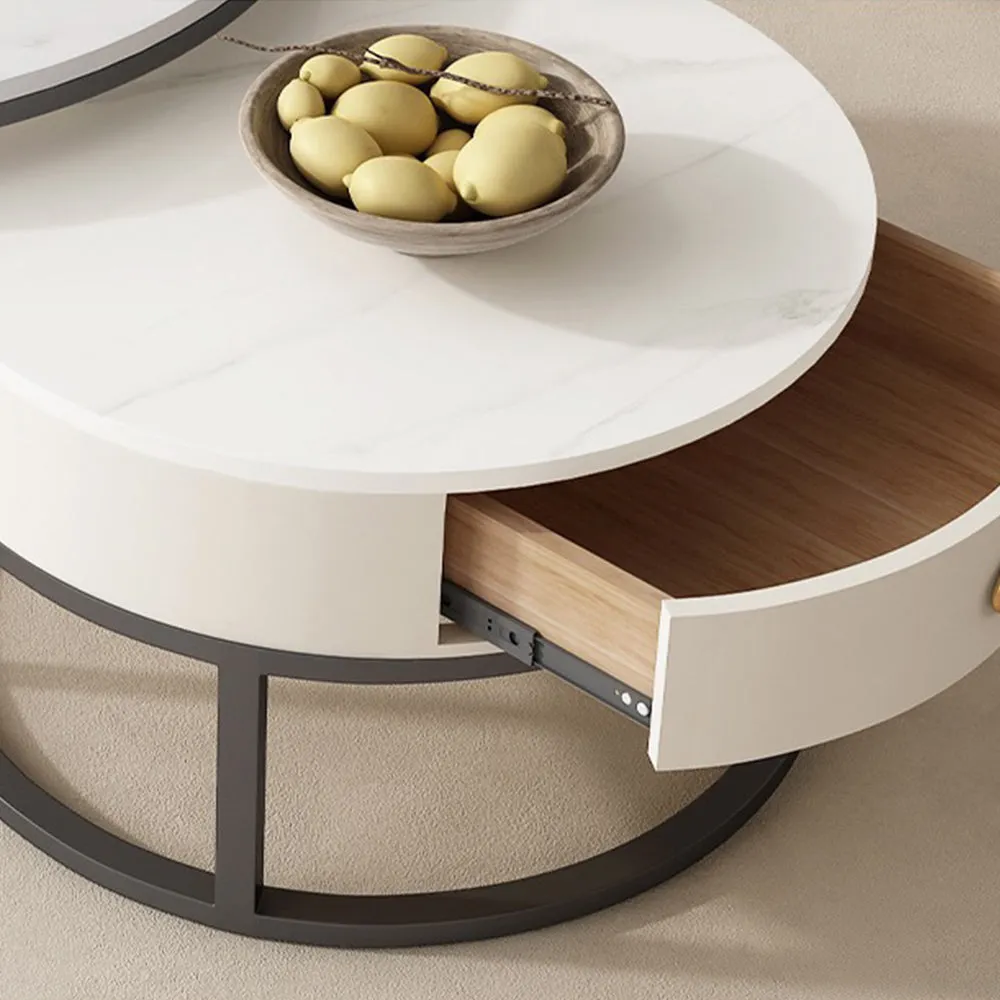 Modern Simple Round Combination Coffee Table
