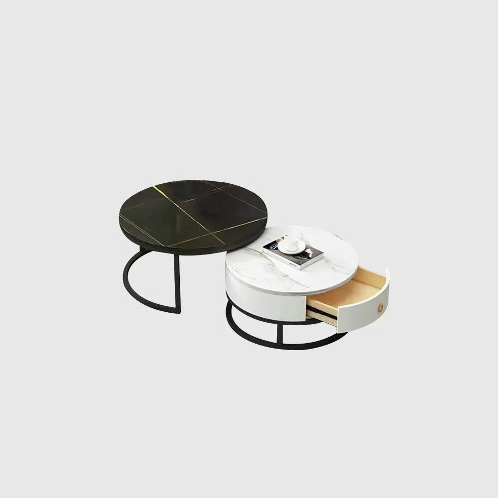 Modern Simple Round Combination Coffee Table