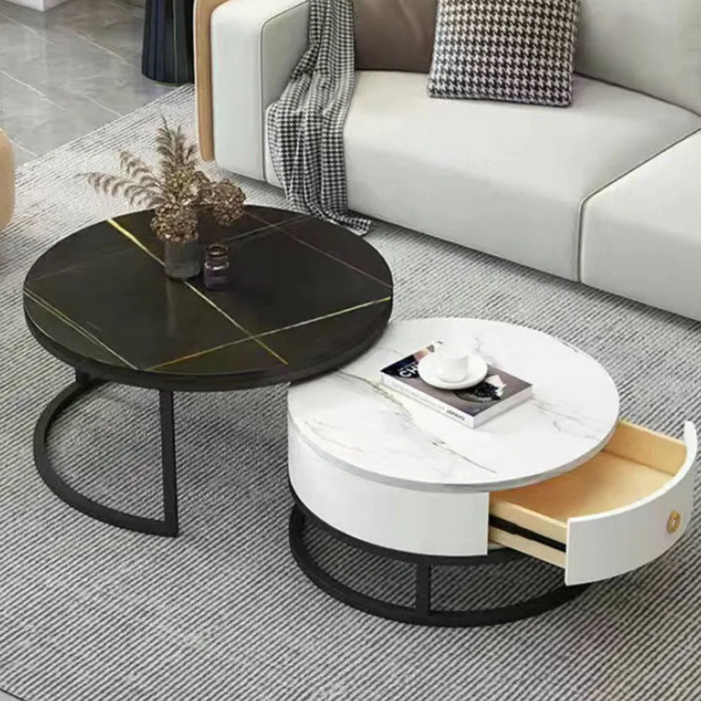 Modern Simple Round Combination Coffee Table