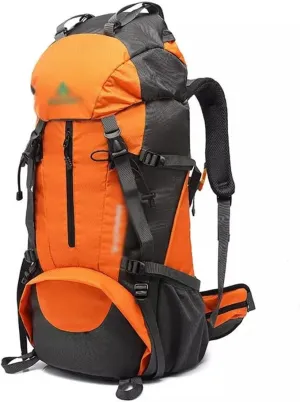 Mountaineering backpack hiking camping backpack large capacity mountaineering bag men 50L/60L(3-pack,60L)