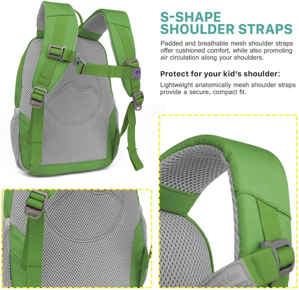 MOUNTAINTOP Kids Toddler Backpack for Boys Girls Preschool Kindergarten Bag