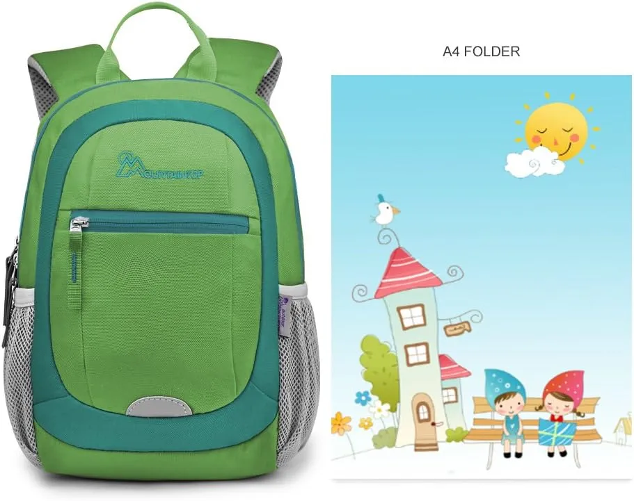 MOUNTAINTOP Kids Toddler Backpack for Boys Girls Preschool Kindergarten Bag