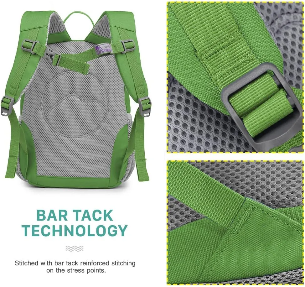MOUNTAINTOP Kids Toddler Backpack for Boys Girls Preschool Kindergarten Bag