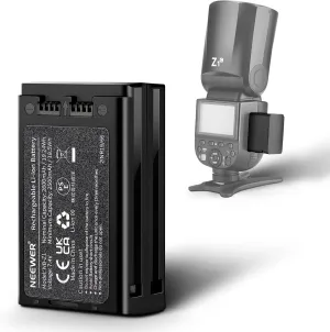 NEEWER 7.4V/2600mAh Replacement Li-ion Battery for Flash, Lithium Battery Compatible with NEEWER TTL Z2-C Z2-S Z2-N, Z1-C Z1-S Z1-N, Z880-C Z880-S Z880-N, Z760-C Z760-S Z760-N Flash Speedlite, NB-Z1