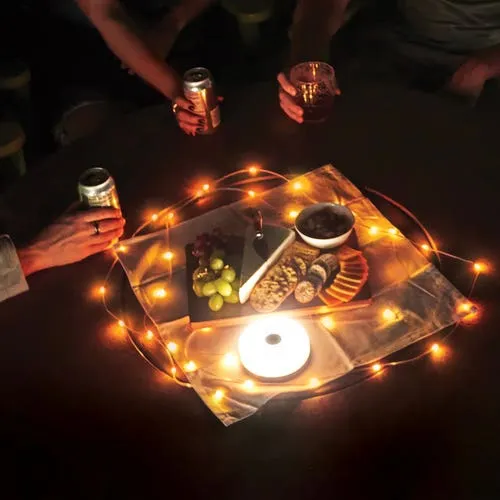 NiteIze - Radiant Starlit Rechargeable Lantern   string light