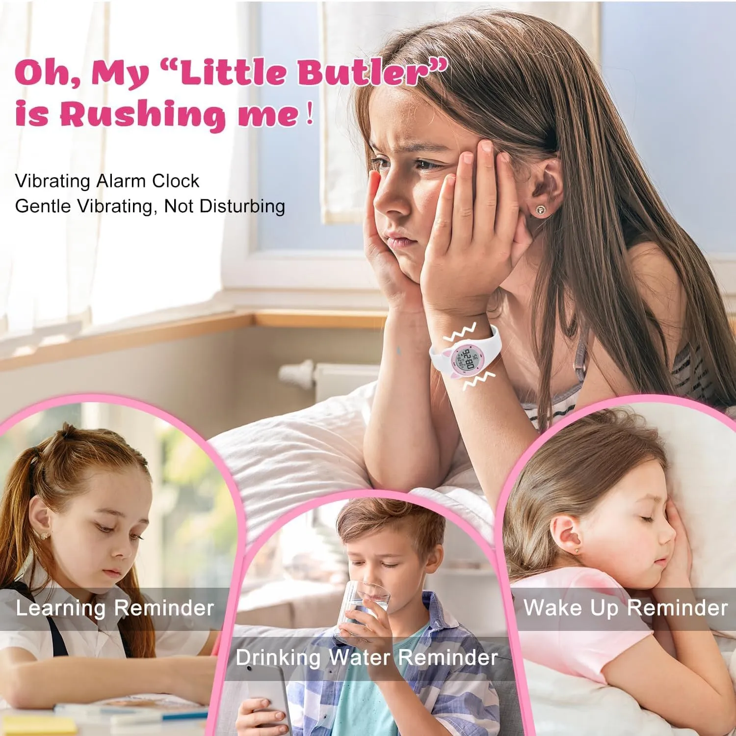 NN BEN NEVIS Kids Watch, Digital Watch for Boys Girls, Sport Watch with Fitness Tracker, Alarm Clock, Stopwatch, No App and Waterproof, Watch for Kids Ages 5-12