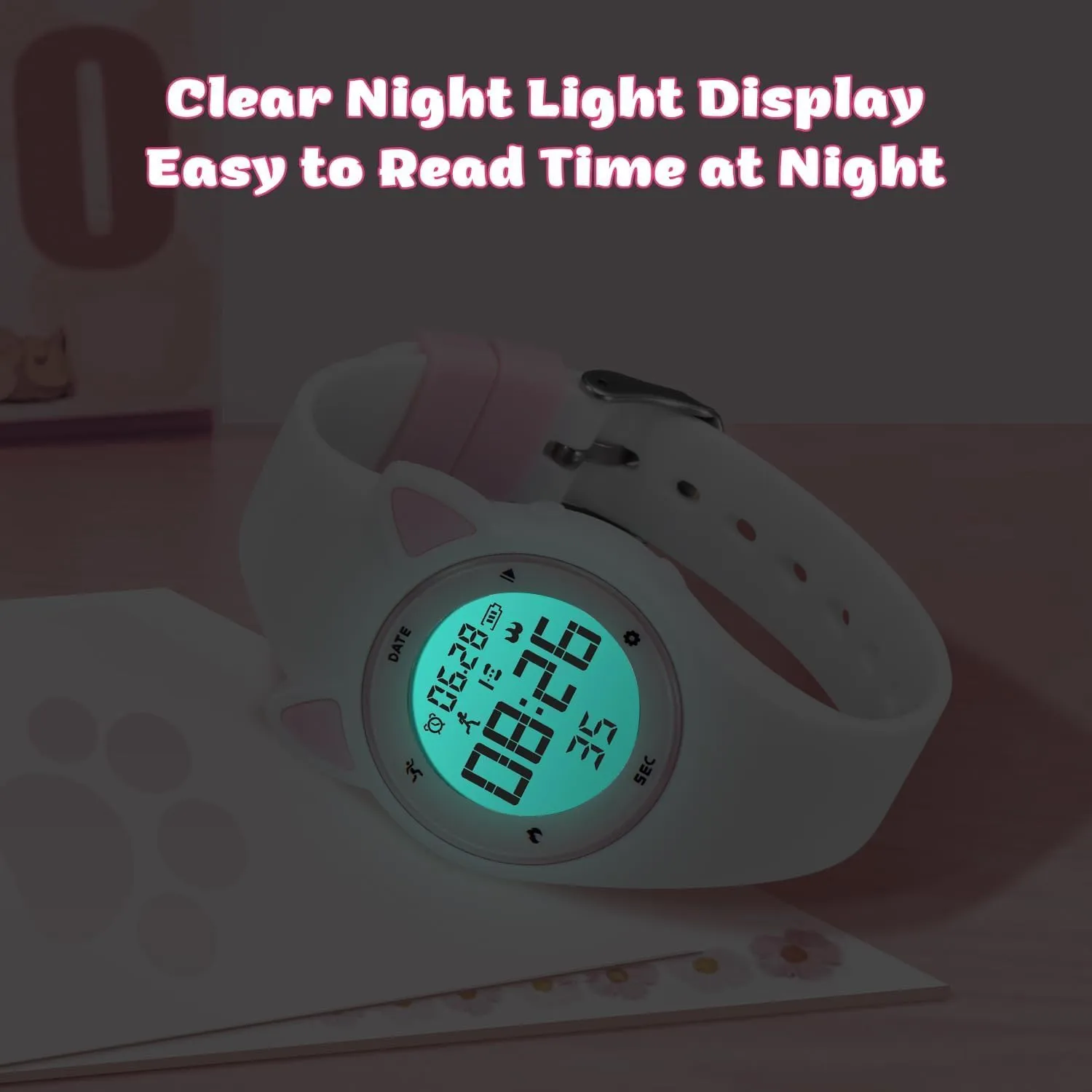 NN BEN NEVIS Kids Watch, Digital Watch for Boys Girls, Sport Watch with Fitness Tracker, Alarm Clock, Stopwatch, No App and Waterproof, Watch for Kids Ages 5-12