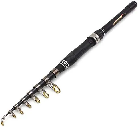 None Branded 1.8m-3.3m Portable Multifunction Carbon Fishing Rods Ultrashort Carp Telescopic Spinning Rods for Fresh Salt Water Vara De Pesca