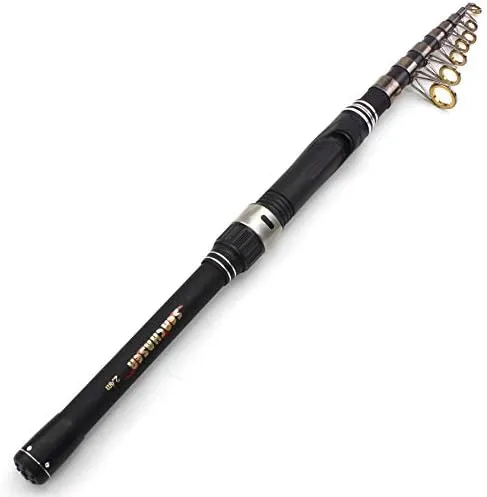 None Branded 1.8m-3.3m Portable Multifunction Carbon Fishing Rods Ultrashort Carp Telescopic Spinning Rods for Fresh Salt Water Vara De Pesca
