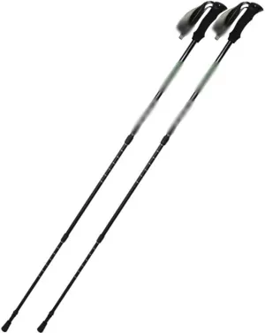 Nordic Hiking Trekking Poles, with EVA Grip   Adjustable Wrist Strap, Aluminum Alloy Walking Stick, for Skiing, Traveling