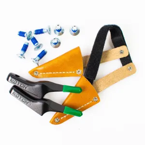 Notch Gecko®  Aluminum Tree Gaffs with Screws and Gaff Covers