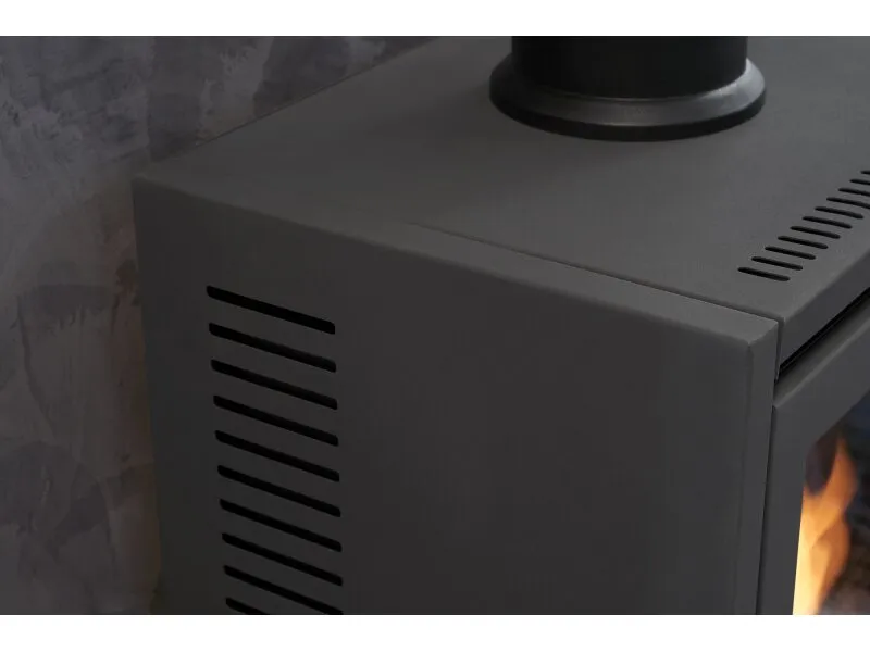 OKO S1 Bio Ethanol Stove in Charcoal Grey 3kW