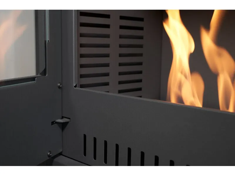 OKO S1 Bio Ethanol Stove in Charcoal Grey 3kW