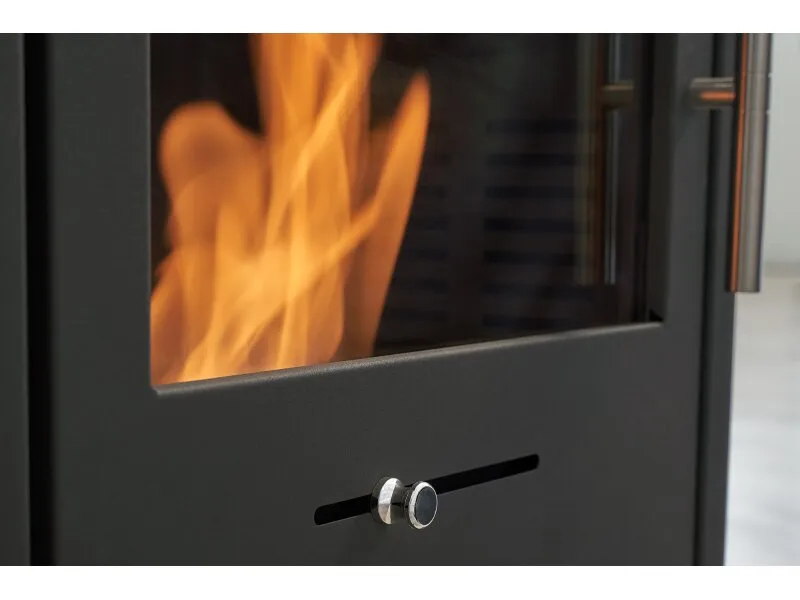OKO S1 Bio Ethanol Stove in Charcoal Grey 3kW