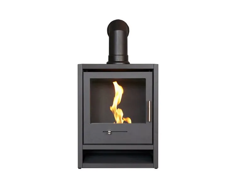 OKO S1 Bio Ethanol Stove in Charcoal Grey 3kW