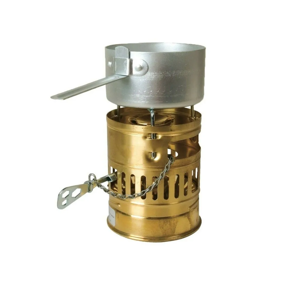 OPTIMUS SVEA Stove Classic White Gas Burner Light Gasoline Solid Brass Can Fuel