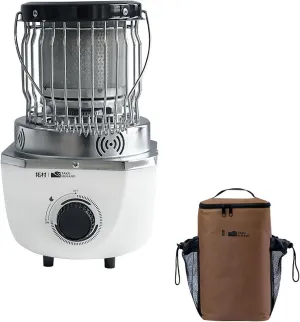 Original 2700W Outdoor Portable Heating Stove With Electronic Ignition, Compact And Noiseless For Camping, Ice Fishing And Fire Roasting (With Organizer Bag)