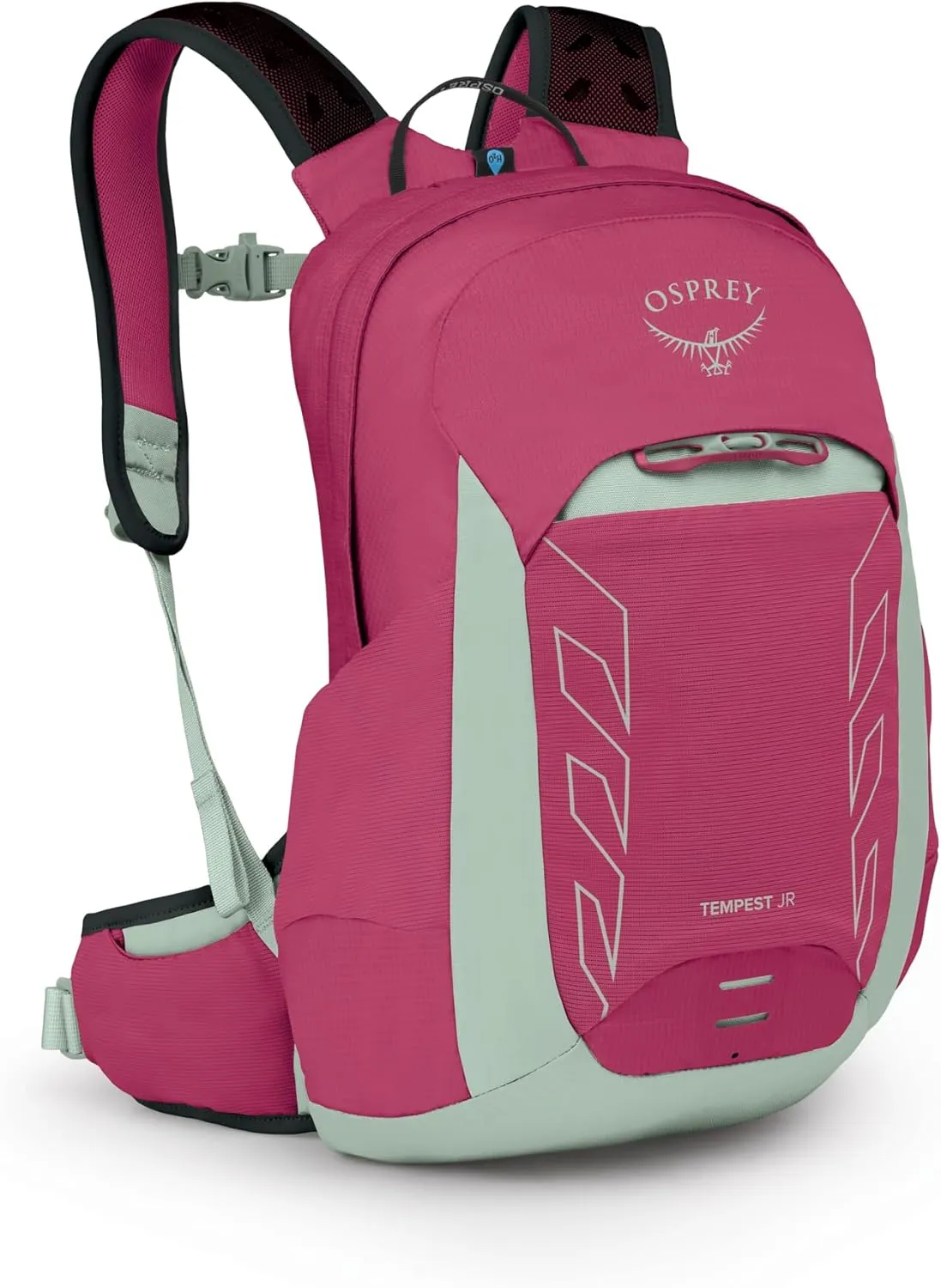 Osprey Tempest Jr Girl's Lightweight Hiking Backpack, Hotspot Pink
