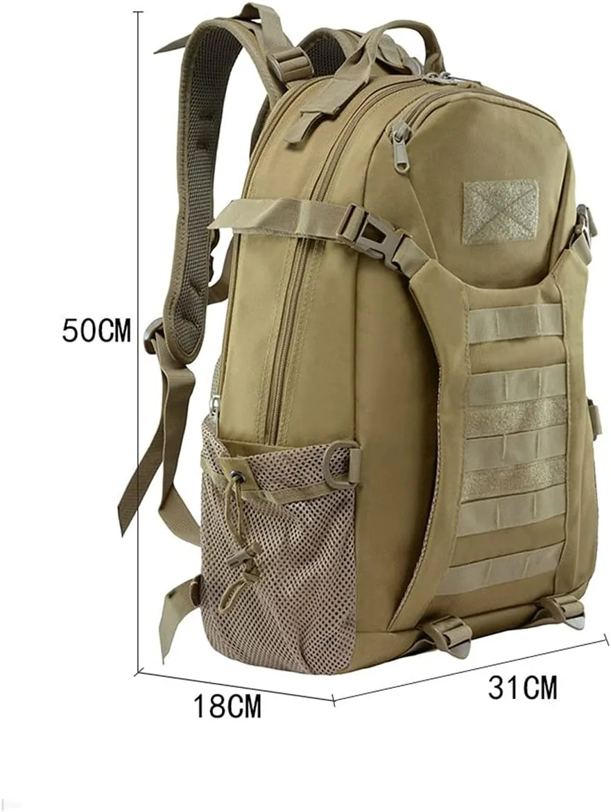 Outdoor Camouflage Bag Large Capacity Waterproof Tactical Backpack Military Rucksacks Camping Hiking Hunting Bags
