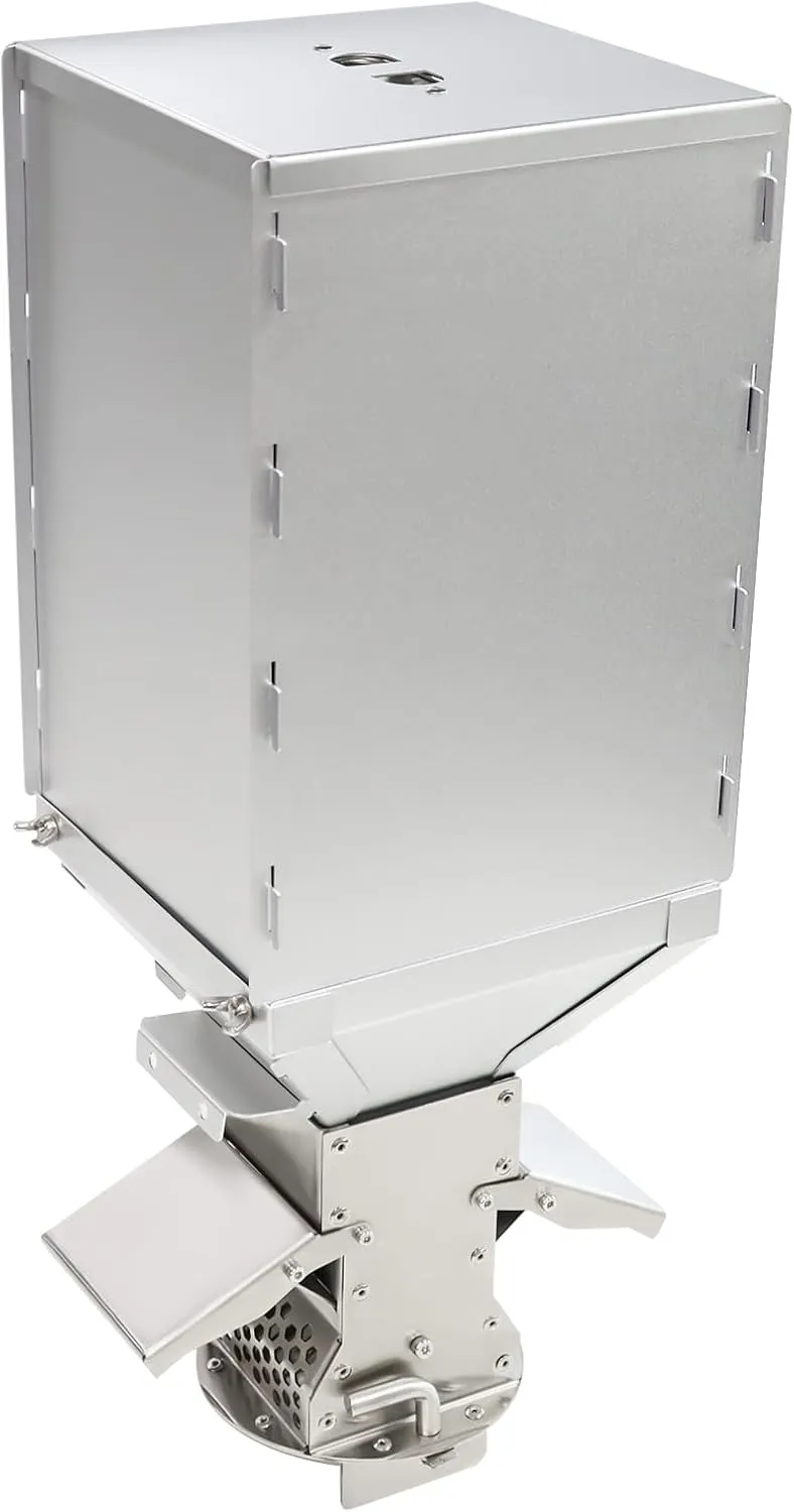 Outdoor Camping Stove Accessory Pellet Bin with Burner for Tent Stove(Silver)