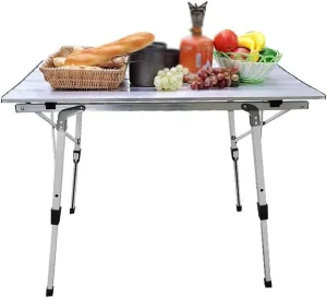 Outdoor Camping Table Portable Telescopic Folding Table Picnic Multipurpose Foldable Ultralight Camp Table