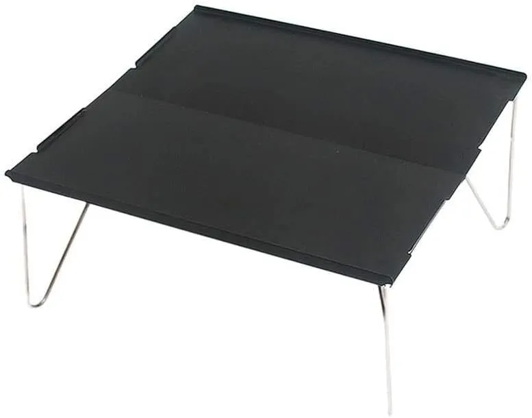 Outdoor Folding Table Aluminum Plate Portable Table Lightweight Mini Furniture for Barbecue Camping Picnic Hiking