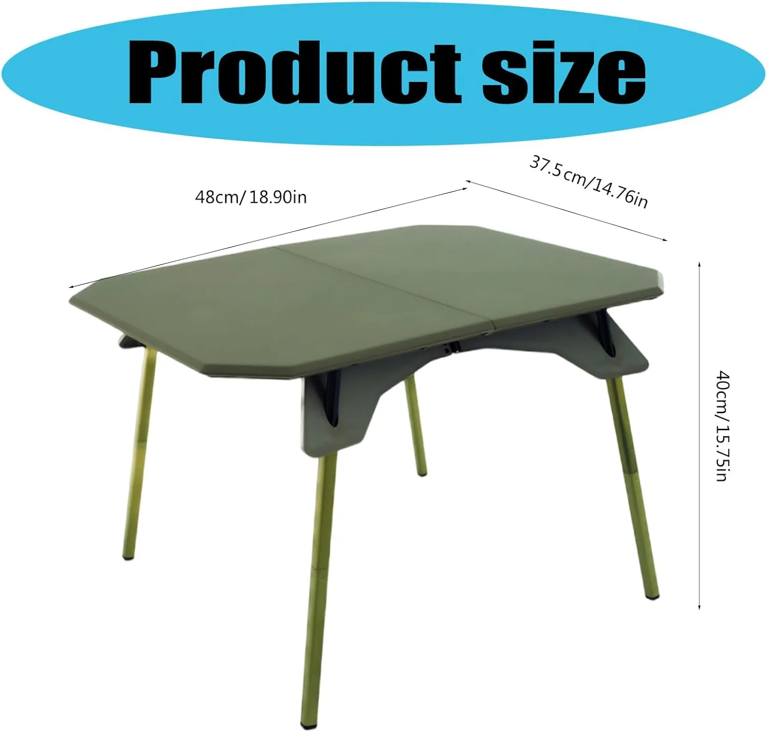 Outdoor Folding Table Portable Adjustable Heights Picnics Desk Aluminum Alloy Camping Table for Traveling Barbecue
