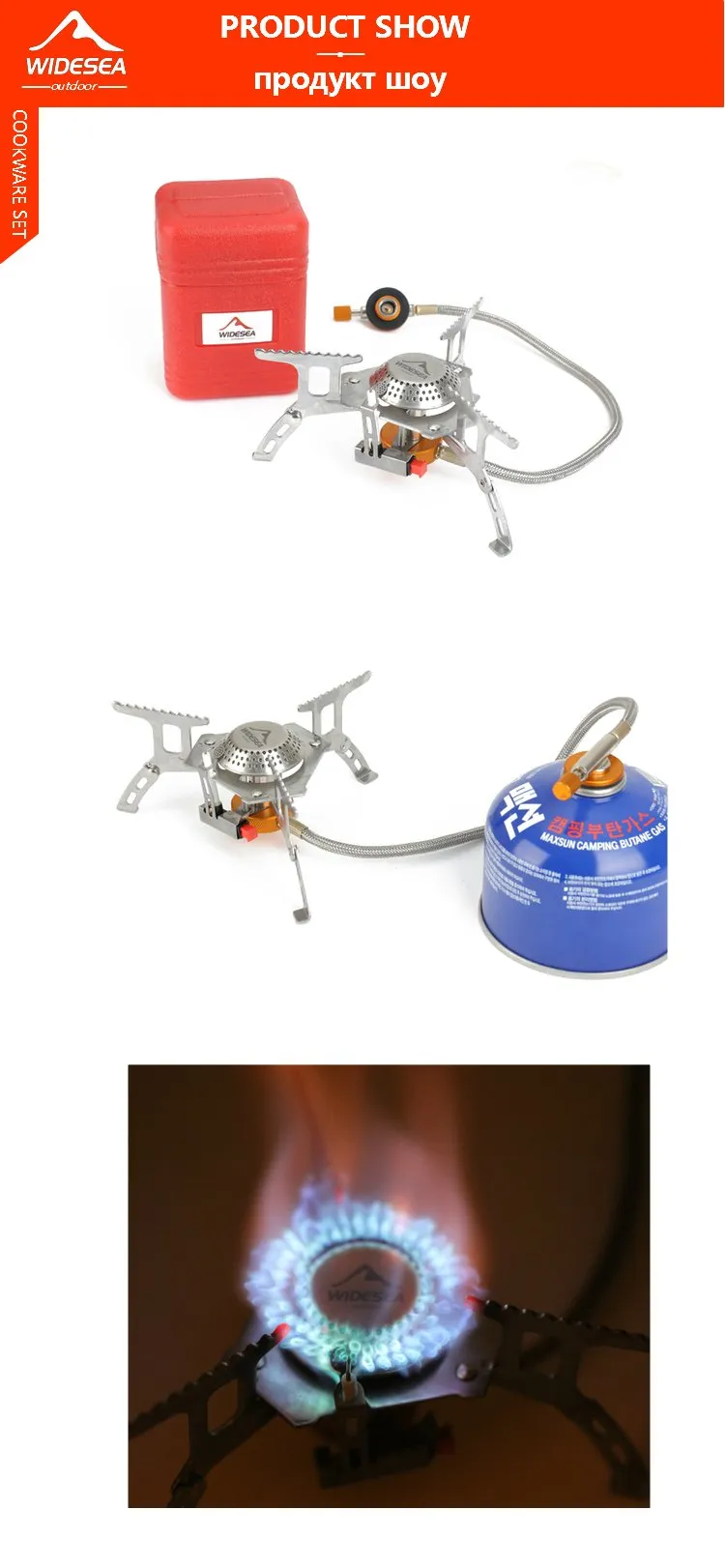 Outdoor Gas Stove Camping Gas burner (40% OFF)