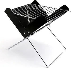 Outdoor Indoor Grill Outdoor Mini Road Camp Folding Grill Portable Barbecue Rack