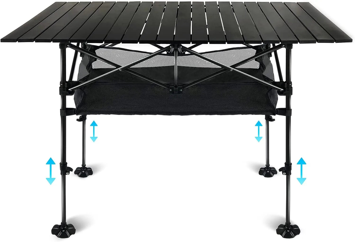 Outdoor stall Adjustable Lifting Table for Picnic Camping, Collapsible Table for Home Barbecue, Freely Adjustable Lifting Table. 47(L) x22(W)