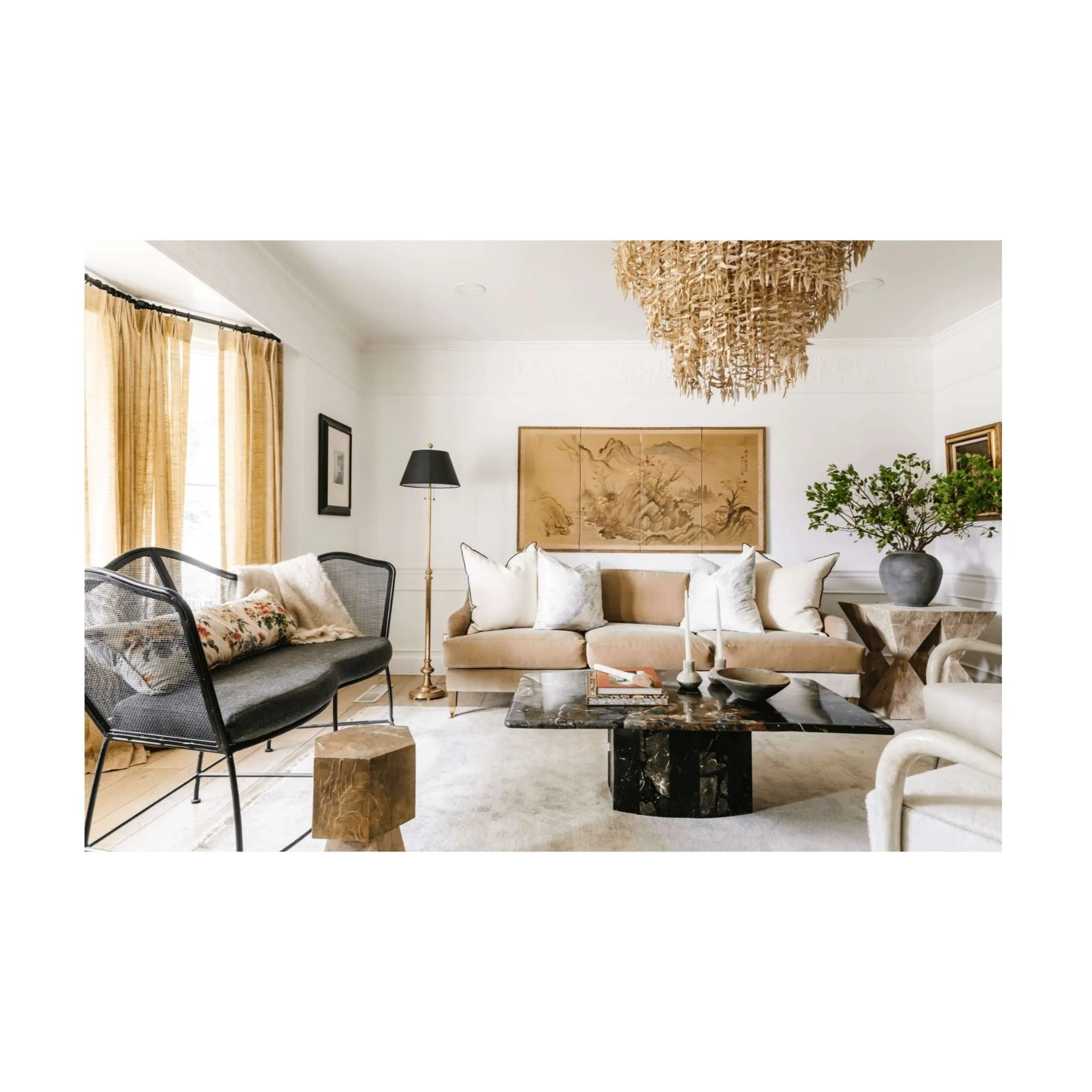 Overseas Adjustable Club Floor Lamp