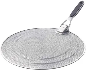 OXO Good Grips Stainless Steel Splatter Screen with Folding Handle, Silver
