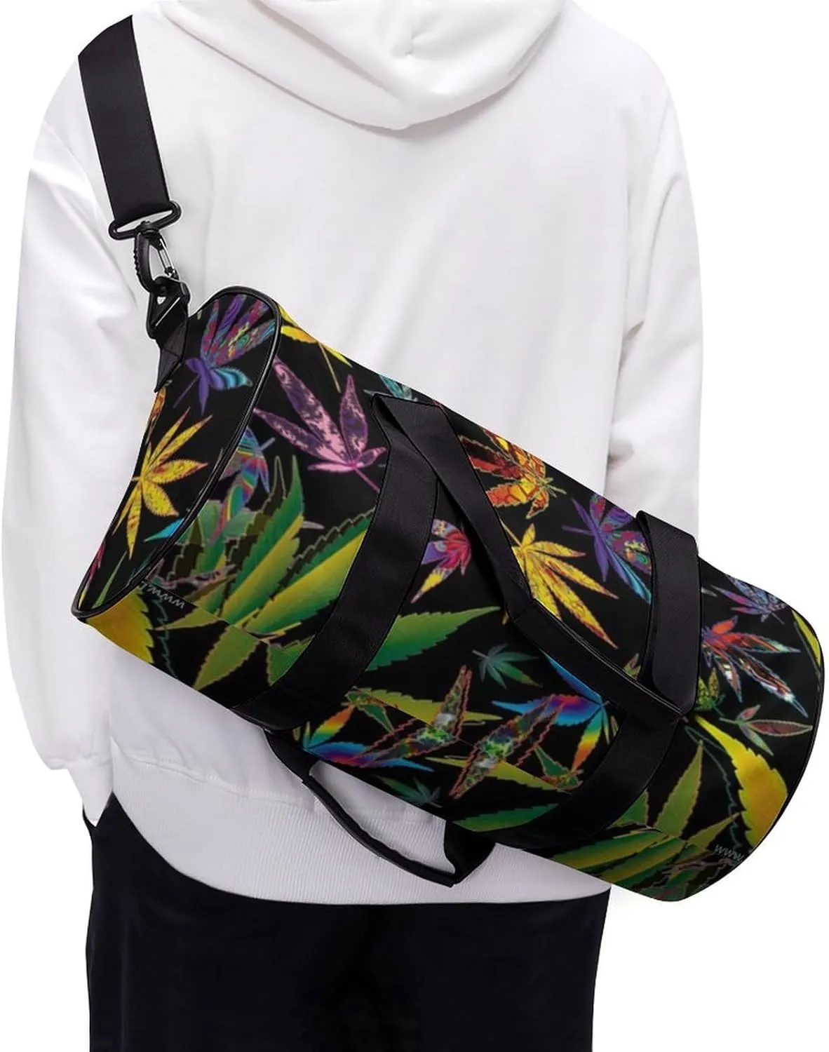 Paisley Headscarf Pattern Fitness Bag Waterproof And Stain Resistant Suitable for Unisex